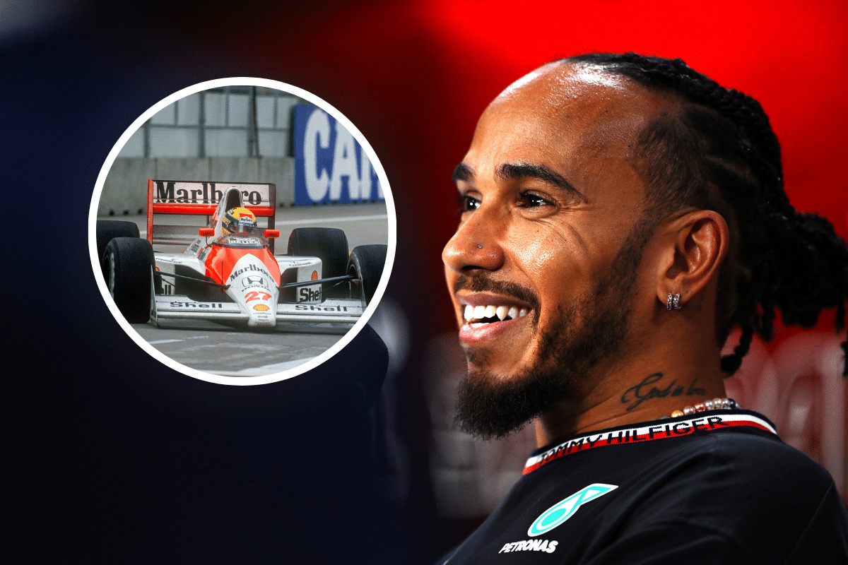 Lewis Hamilton fala pela 1&ordf; vez sobre honra de guiar carro de Ayrton Senna em Interlagos