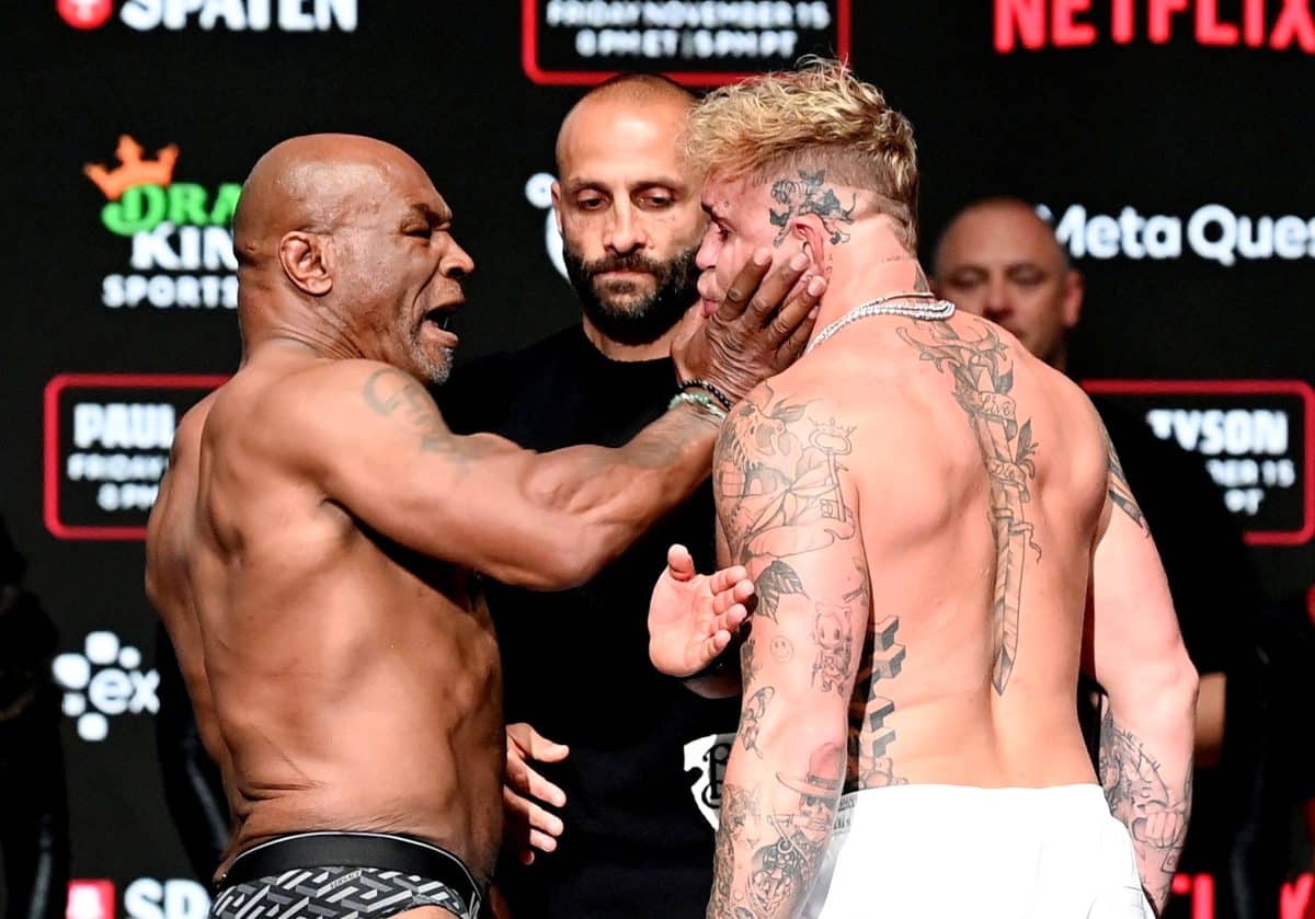 BOLADA! Revelado o valor da premia&ccedil;&atilde;o de Mike Tyson x Jake Paul em duelo da Netflix