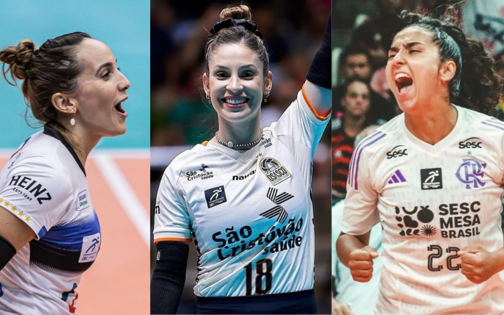 Top 10 melhores passadoras da Superliga Feminina 2024/25 at&eacute; o momento