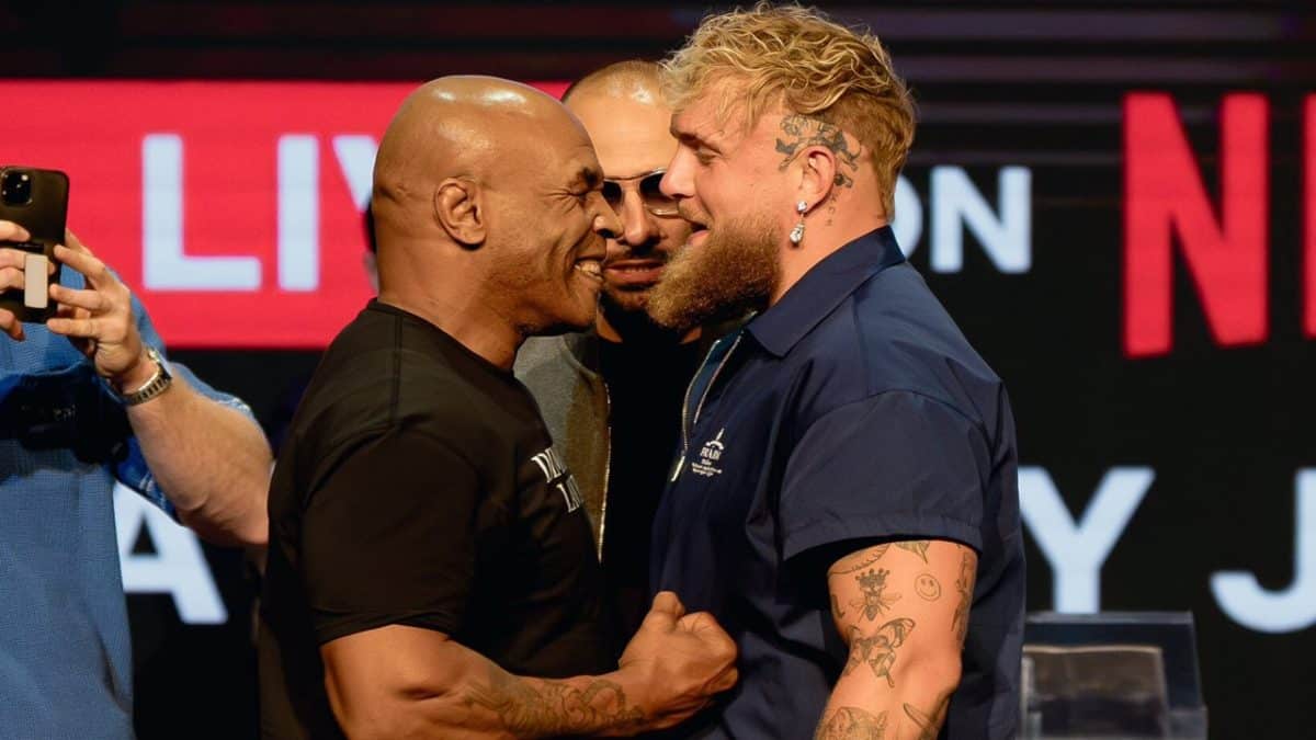 Quem &eacute; o favorito no duelo &eacute;pico da Netflix entre Jake Paul&nbsp;x&nbsp;Mike&nbsp;Tyson?