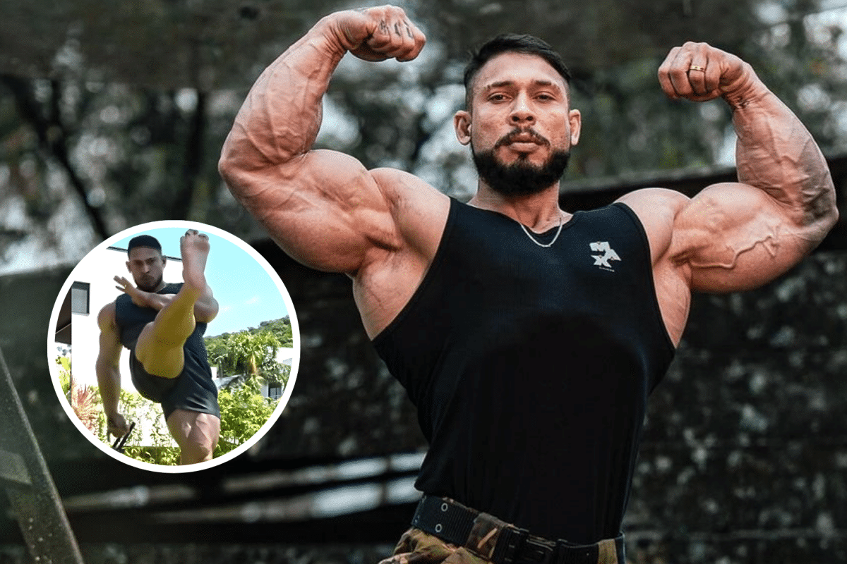 Ramon Dino no MMA? Astro do fisiculturismo j&aacute; praticou lutas e sonhava com UFC