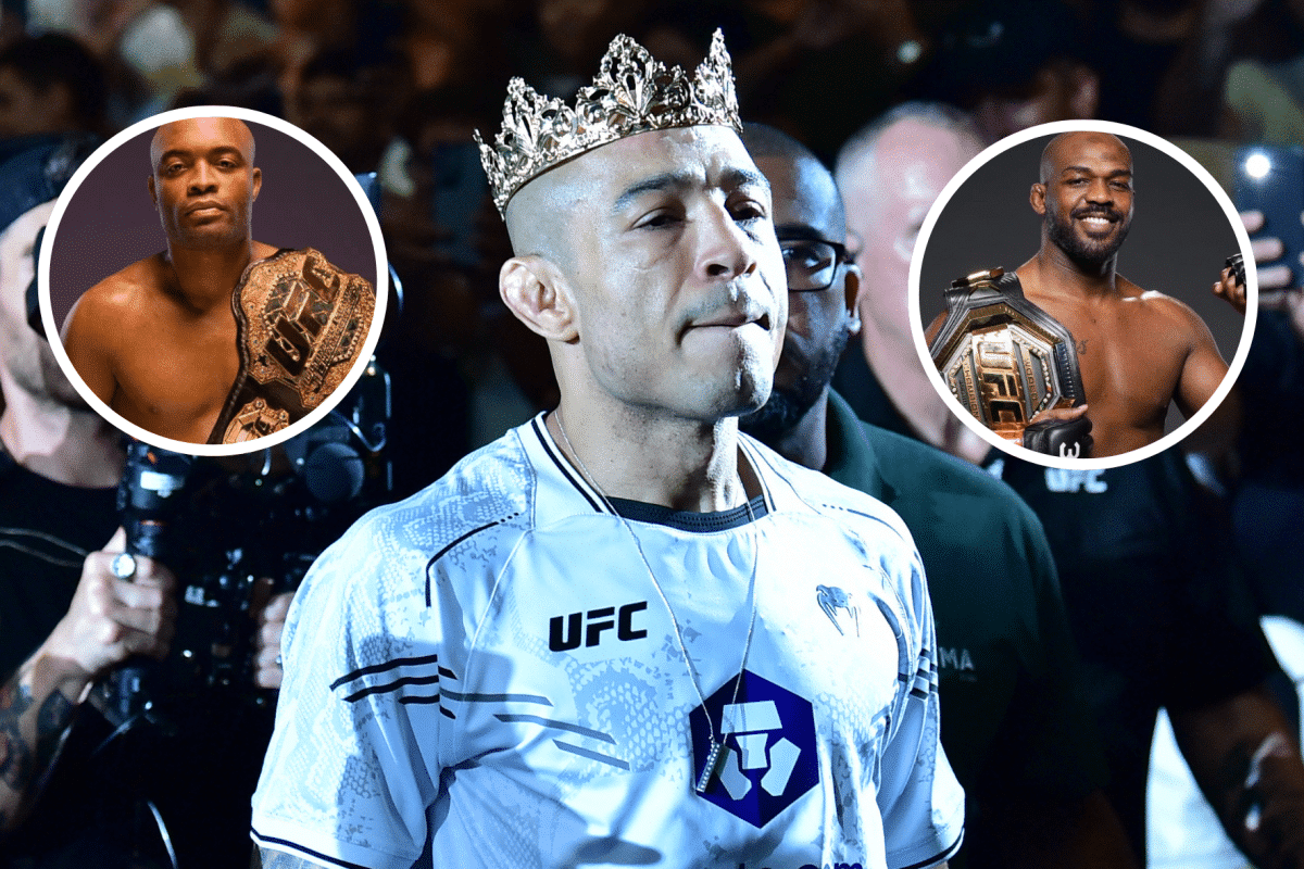 Jon Jones +3! Jos&eacute; Aldo elege seu top 4 da hist&oacute;ria do UFC e supera Anderson Silva