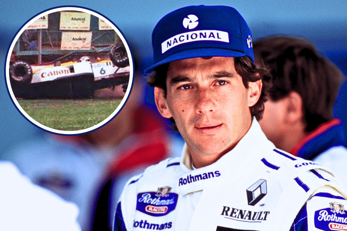 &ldquo;Na curva que Ayrton Senna morreu, tive um grave acidente que encerrou minha carreira na F1&rdquo;