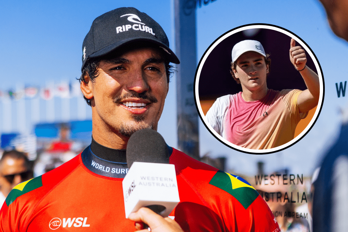 Gabriel Medina: &ldquo;Jo&atilde;o Fonseca est&aacute; me fazendo assistir t&ecirc;nis&rdquo;