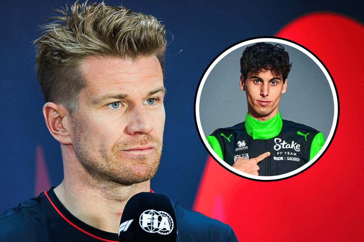 H&uuml;lkenberg &eacute; sincero sobre parceria com Bortoleto na Sauber e afasta papel com o brasileiro