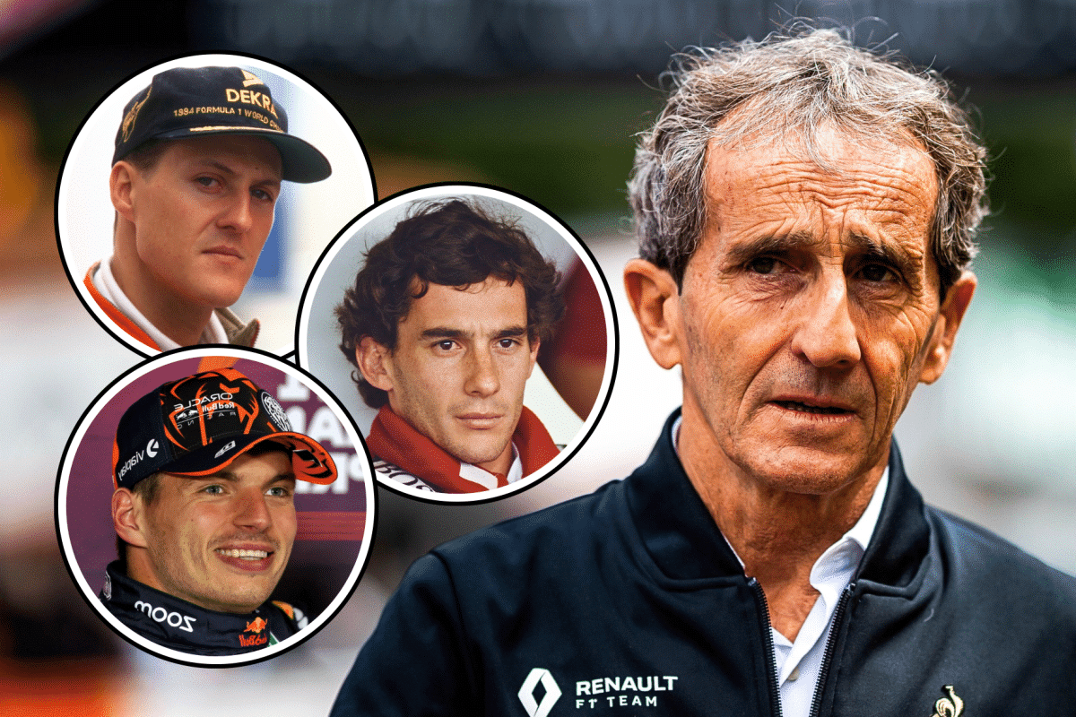 Nem Schumacher, nem Senna! Prost compara Verstappen com outra lenda da F&oacute;rmula 1