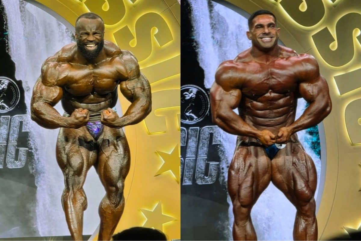 Samson Dauda e Derek Lunsford travam batalha &eacute;pica na Open do Arnold Classic Ohio 2025
