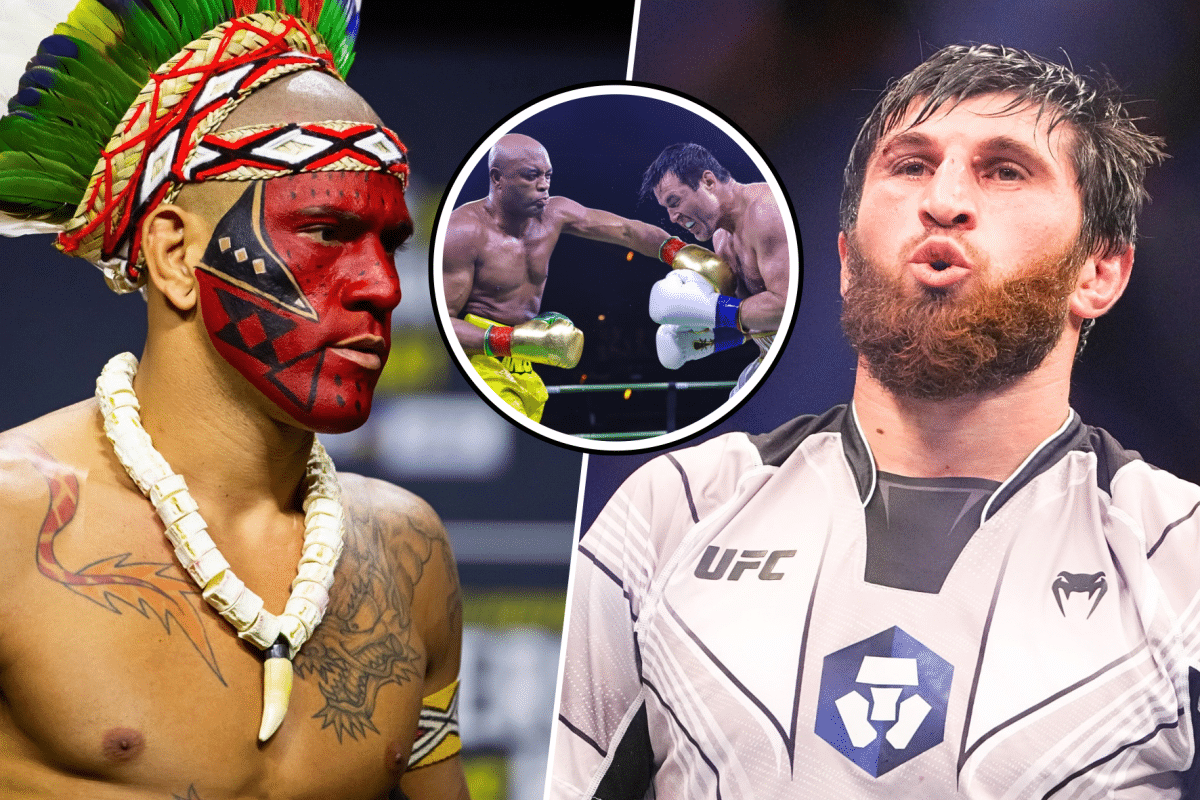 Adesanya prev&ecirc; Alex Poatan x Ankalaev no UFC 313 como Anderson Silva x Chael Sonnen