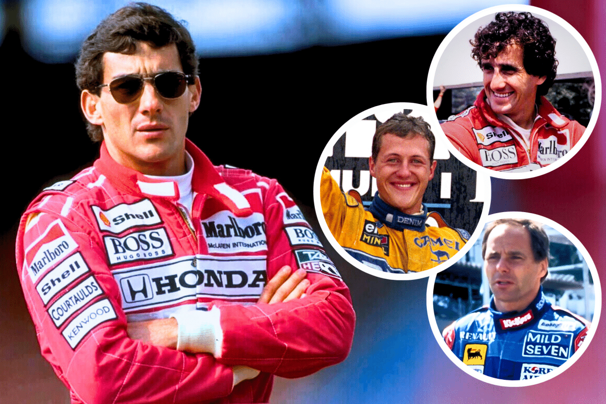 &ldquo;Schumacher, Prost e Berger s&atilde;o grandes amigos, mas Ayrton Senna foi o melhor na F1&rdquo;