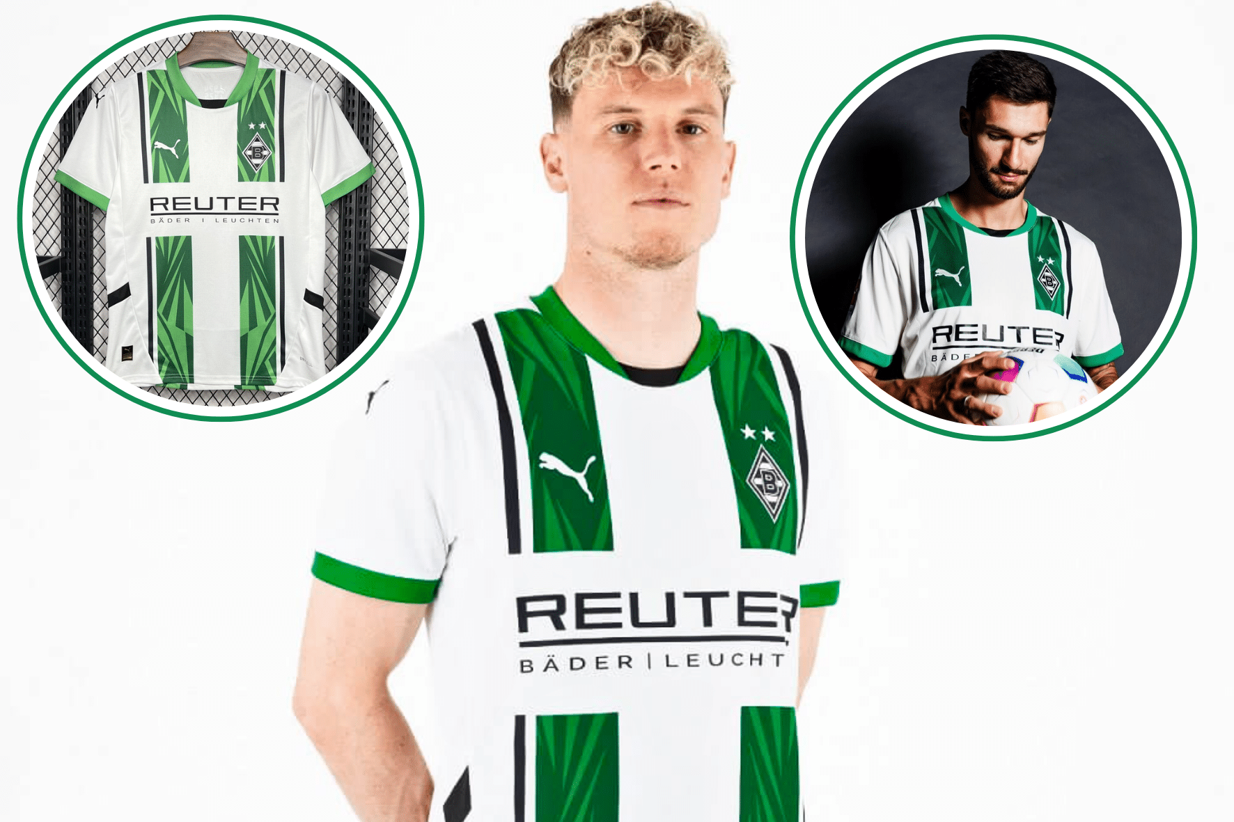 Camisa Borussia M&ouml;nchengladbach (titular) (2024-25)