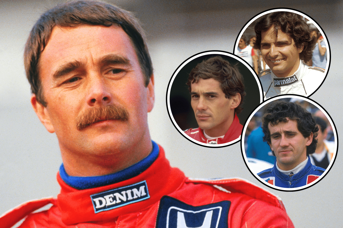Nigel Mansell: &ldquo;Senna, Prost e&nbsp;Piquet tinham uma caracter&iacute;stica em comum que poucos pilotos tinham&rdquo;