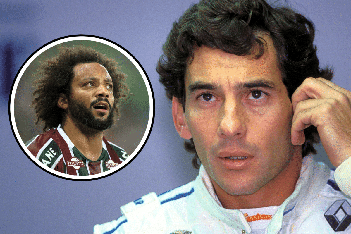 &ldquo;Ayrton Senna n&atilde;o gostava que encostassem nele, era tipo o Marcelo, ex-Fluminense&rdquo;