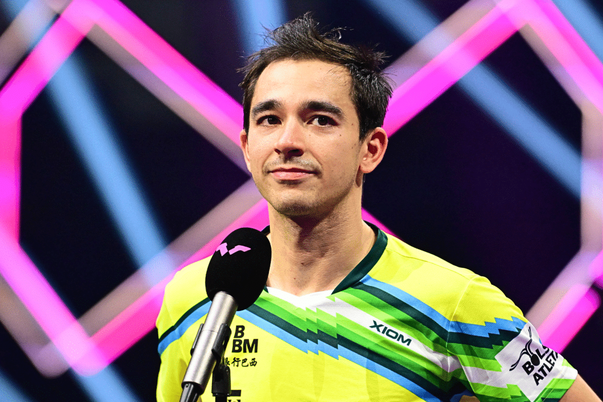 Bolada para Hugo Calderano! Veja quanto o brasileiro recebeu pelo t&iacute;tulo da Copa do Mundo