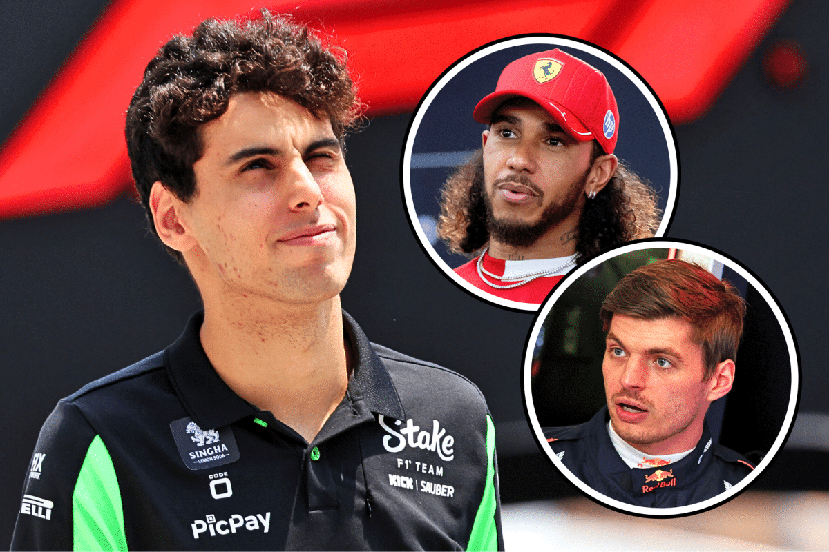Nem Verstappen, nem Hamilton! Bortoleto quer usar outro piloto da F&oacute;rmula 1 como exemplo