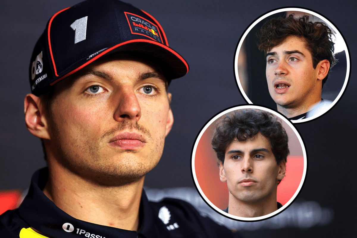 Max Verstappen se revolta com Bortoleto e Colapinto: &ldquo;Esses caras s&atilde;o inacredit&aacute;veis&rdquo;