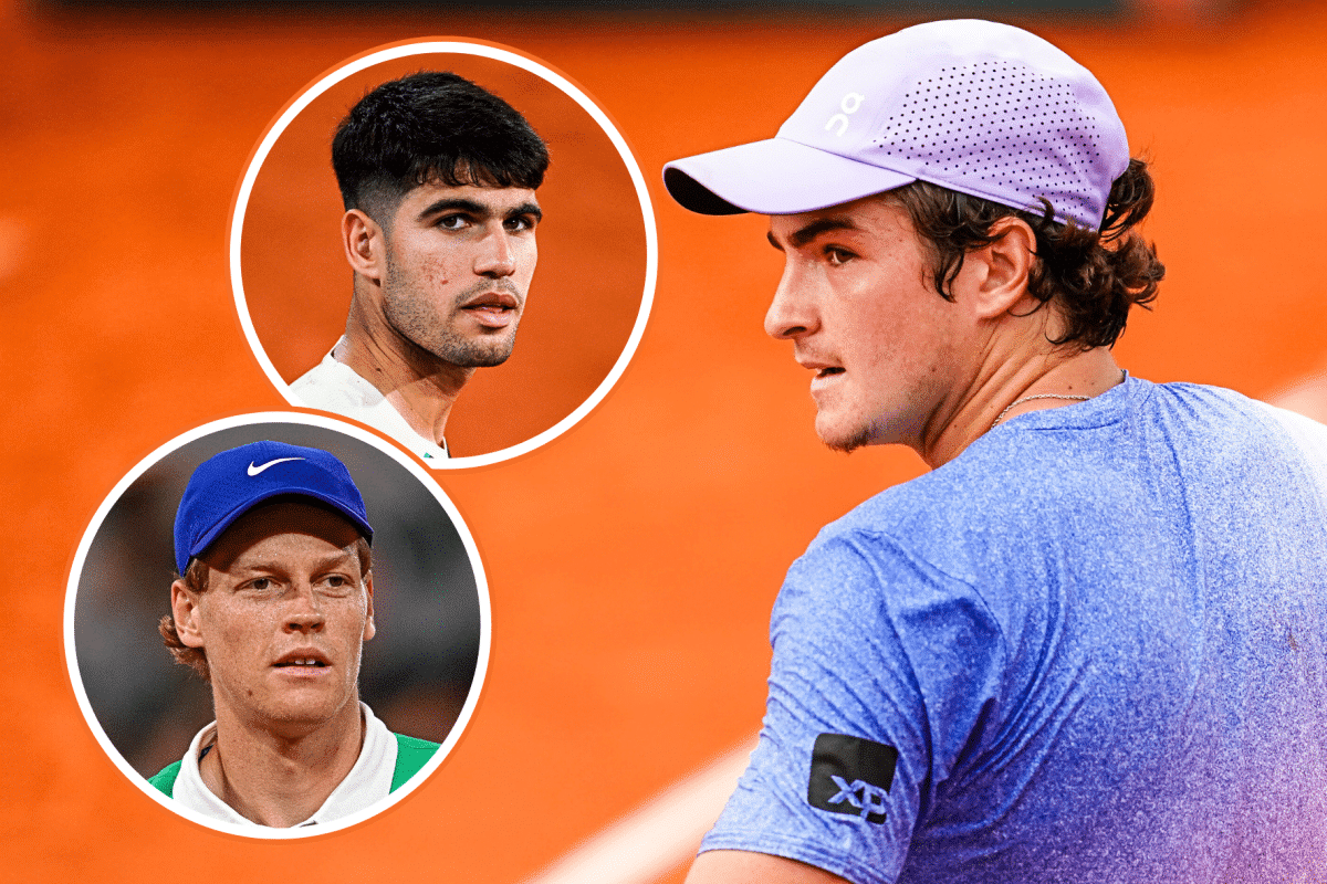 &ldquo;Daqui a dois anos, Jo&atilde;o Fonseca estar&aacute; ao lado de Carlos Alcaraz e Jannik Sinner&rdquo;