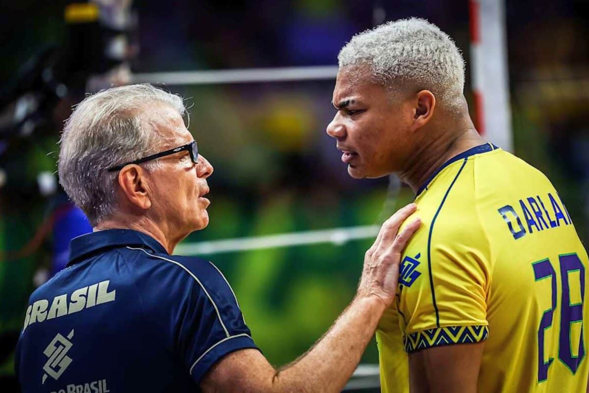 N&atilde;o foi Darlan! O principal pontuador da Sele&ccedil;&atilde;o Brasileira de Bernardinho na VNL