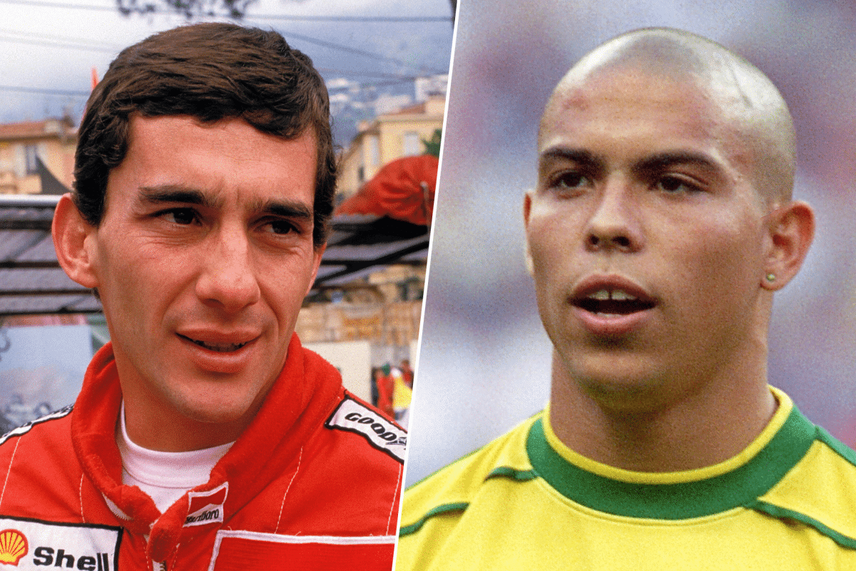 Ronaldo Fen&ocirc;meno sobre Ayrton Senna: &ldquo;Fizemos uma promessa pra ele&rdquo;