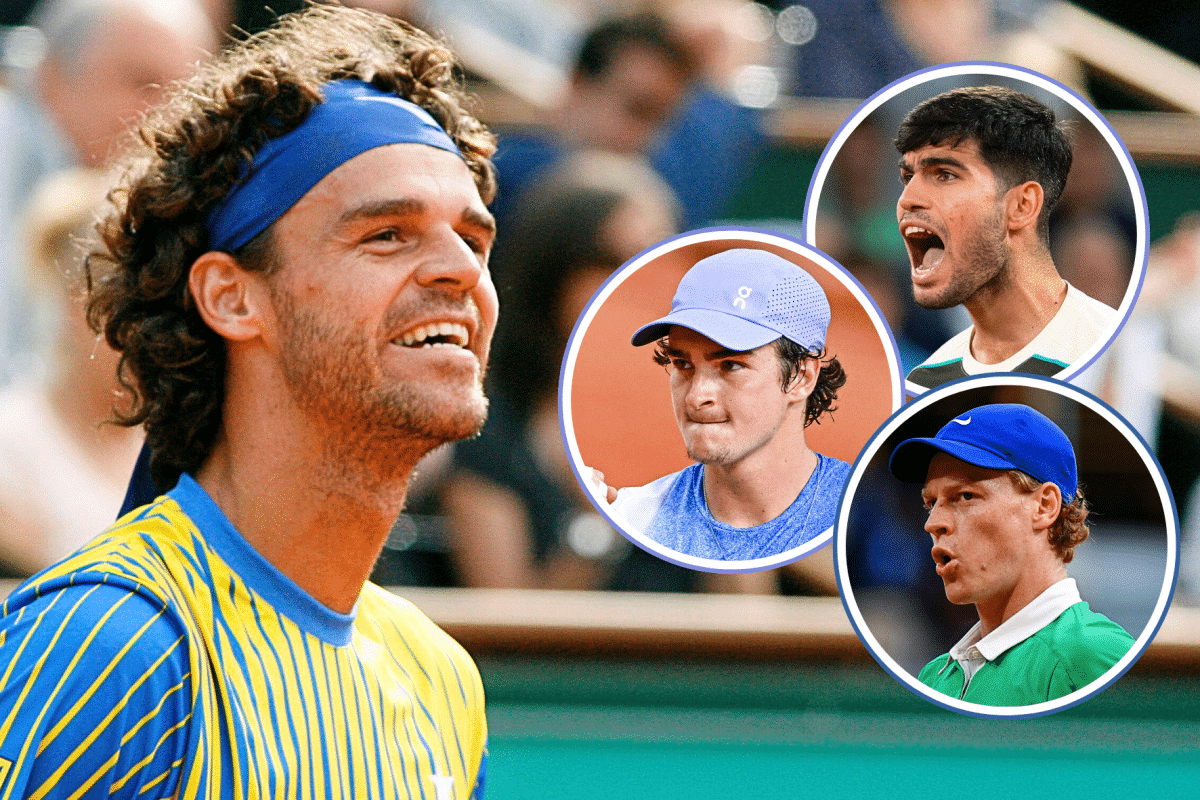 Sinner e Alcaraz que se cuidem! Guga alerta sobre Jo&atilde;o Fonseca: &ldquo;Compar&aacute;vel com os melhores da hist&oacute;ria&rdquo;