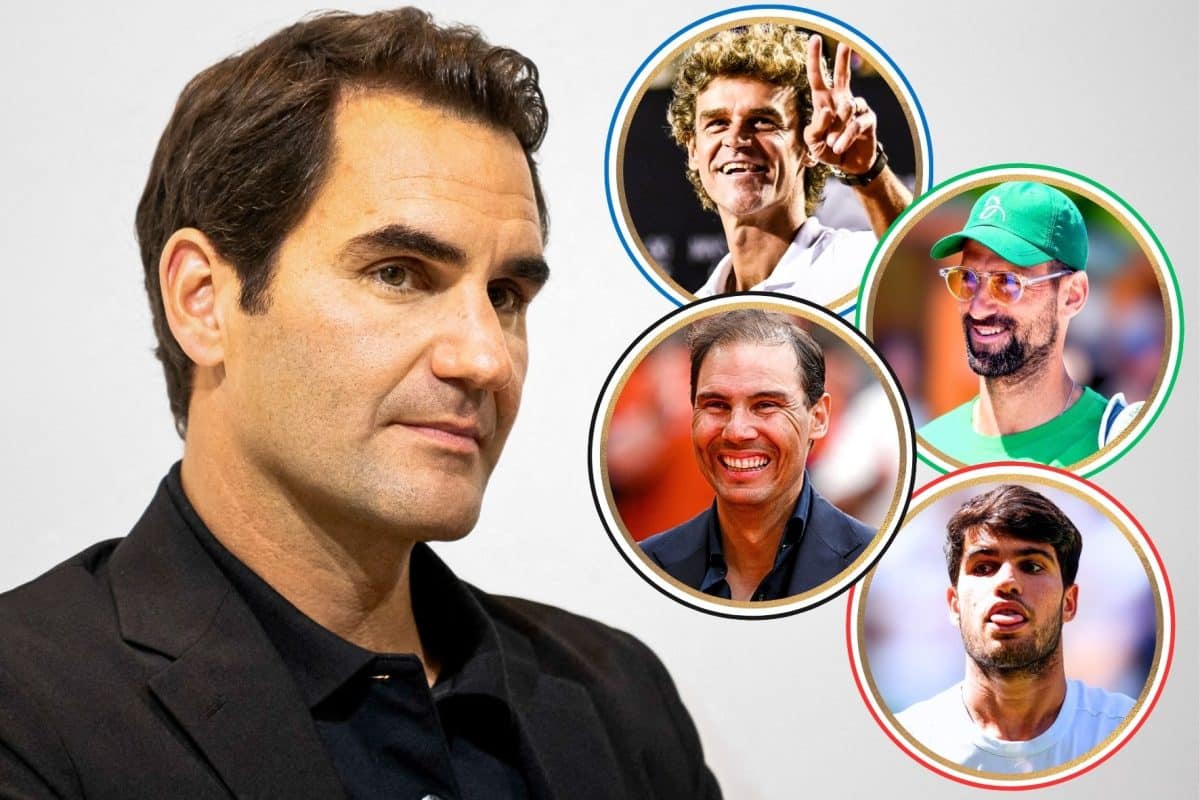 Nem Roger Federer conseguiu! O feito no t&ecirc;nis que s&oacute; Djokovic, Nadal, Guga e Alcaraz alcan&ccedil;aram