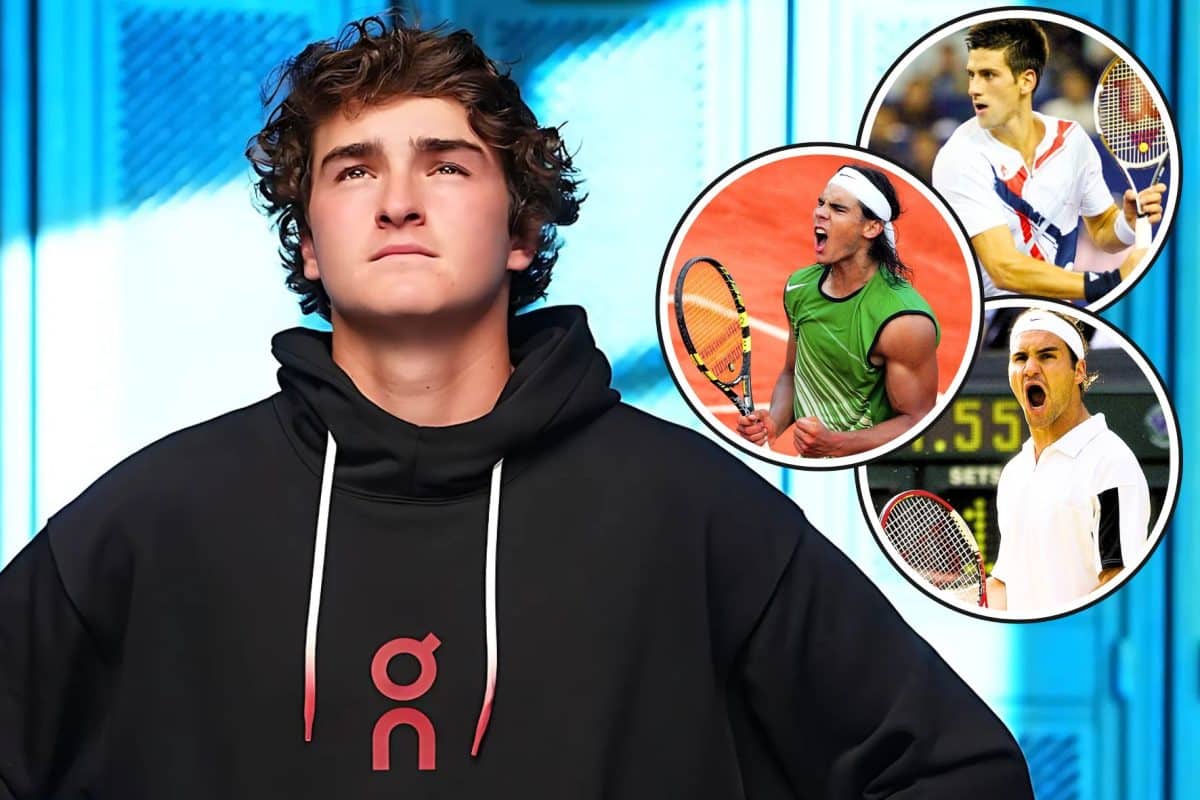 Ex-top 30 protege Jo&atilde;o Fonseca de cr&iacute;ticas: &ldquo;Federer, Nadal e Djokovic n&atilde;o nasceram campe&otilde;es&rdquo;