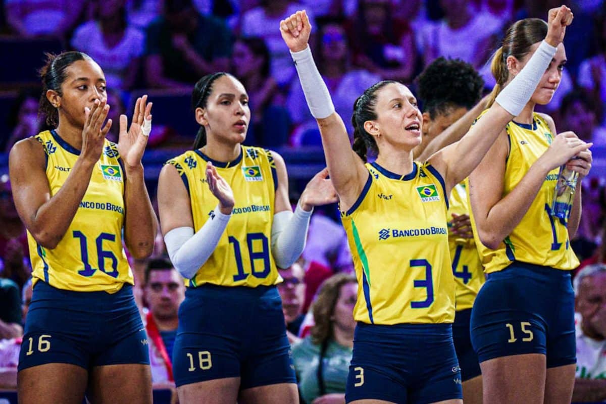 Quanto a Sele&ccedil;&atilde;o Brasileira ganhou em dinheiro com o vice-campeonato da VNL 2025?