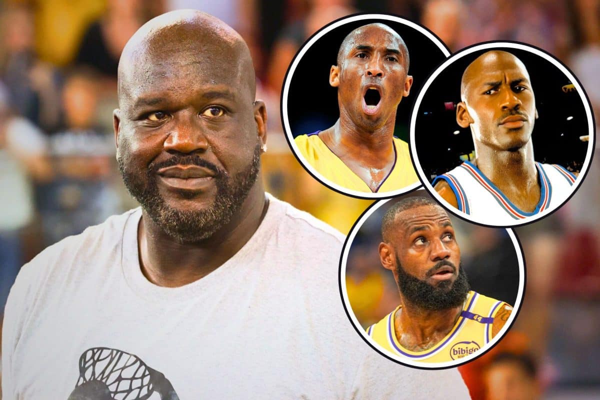 (V&iacute;deo) Shaquille O&rsquo;Neal elege seus 10 maiores jogadores da hist&oacute;ria da NBA