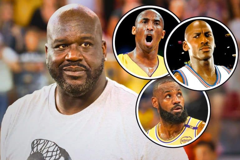 (V&iacute;deo) Shaquille O&rsquo;Neal elege seus 10 maiores jogadores da hist&oacute;ria da NBA