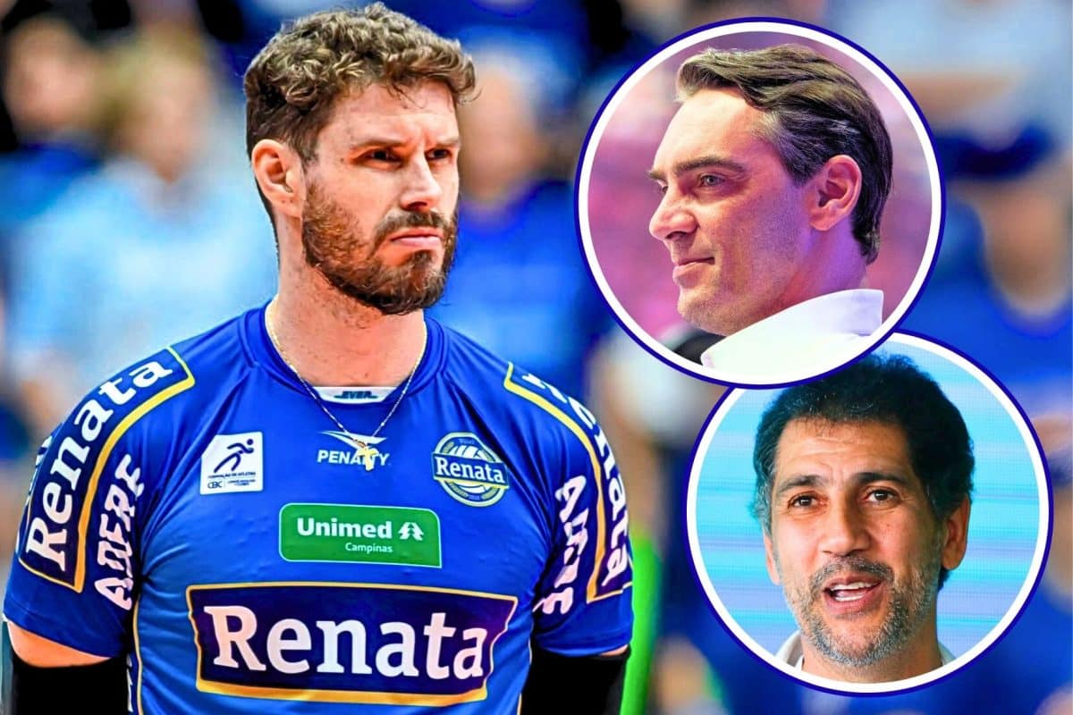 Nem Giba, nem Maur&iacute;cio! Bruninho abre o jogo e revela seus maiores &iacute;dolos no v&ocirc;lei: &ldquo;Tem que reverenciar&rdquo;