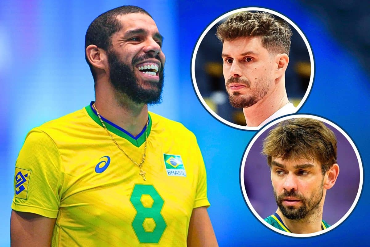 Nem Bruninho, nem Luc&atilde;o! Wallace de Souza escolhe seu time dos sonhos do v&ocirc;lei